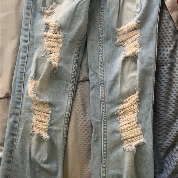 High Rise Super Skinny Ripped Jeans - Picture 2 of 2